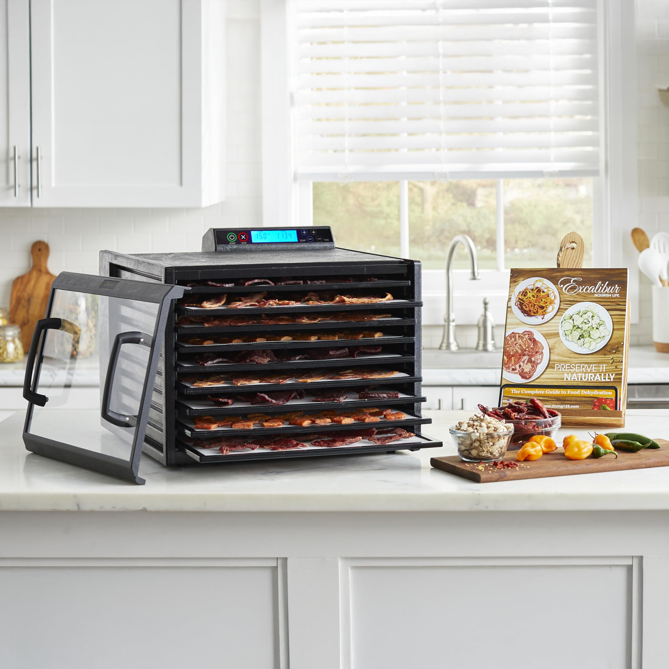 Amazon.com: Excalibur Electric Food Dehydrator Machine 9